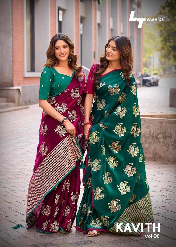 Lt fashions kavith vol 6 Sarees wholesale in kolkata